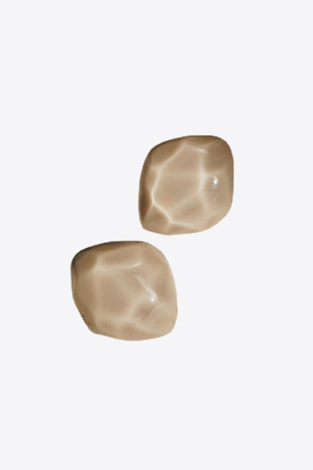 Stand Out Irregular Resin Stud Earrings