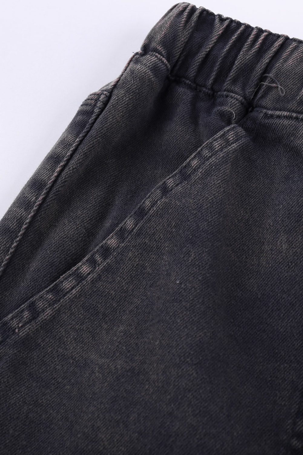 Distressed Denim Joggers with Pockets - Absolute Fashion 2020