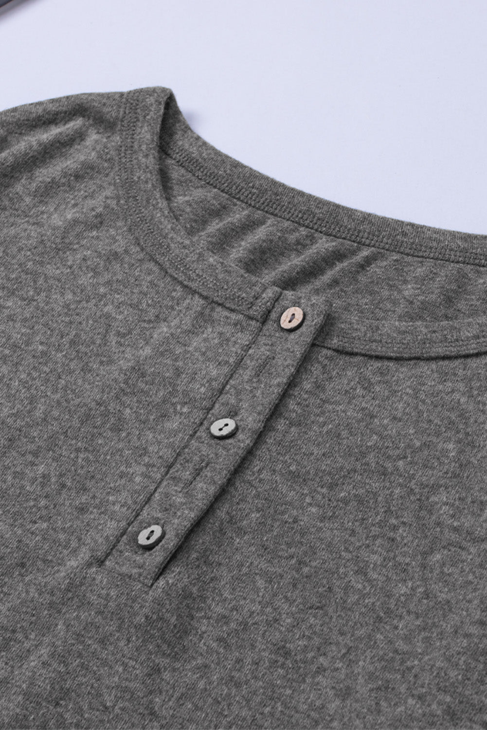 Button Up Drop Shoulder Top - Absolute Fashion 2020