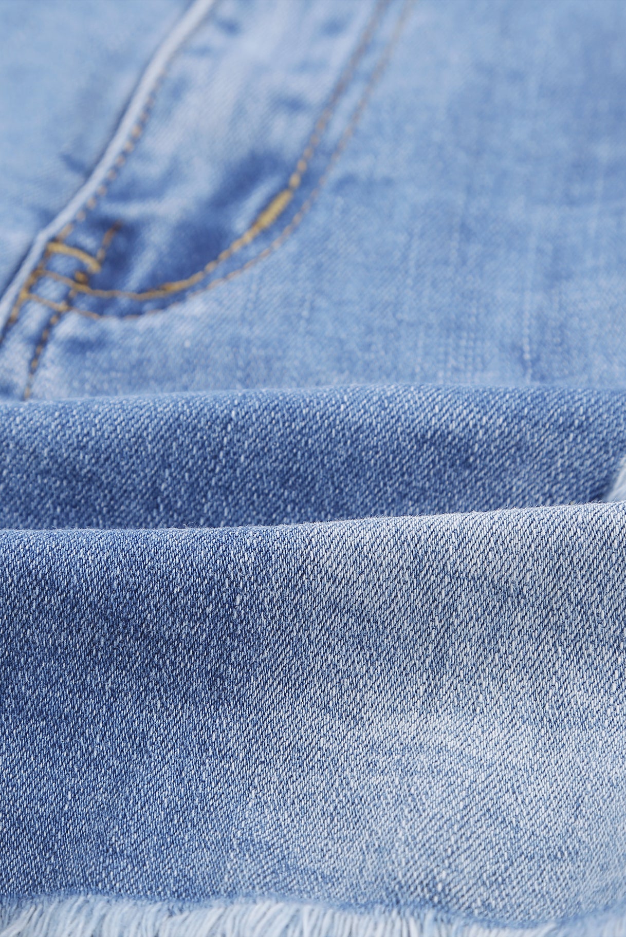 Frayed Hem Denim Shorts - Absolute Fashion 2020