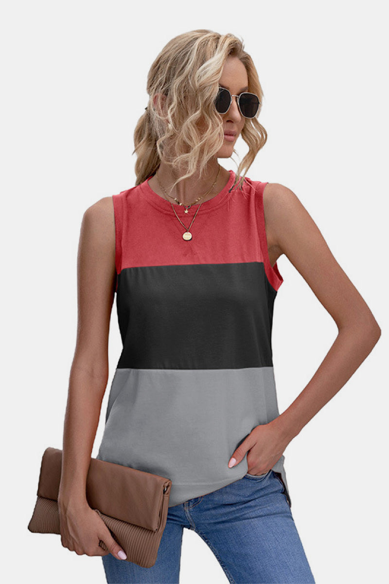 Color Block Tank Top - Absolute Fashion 2020