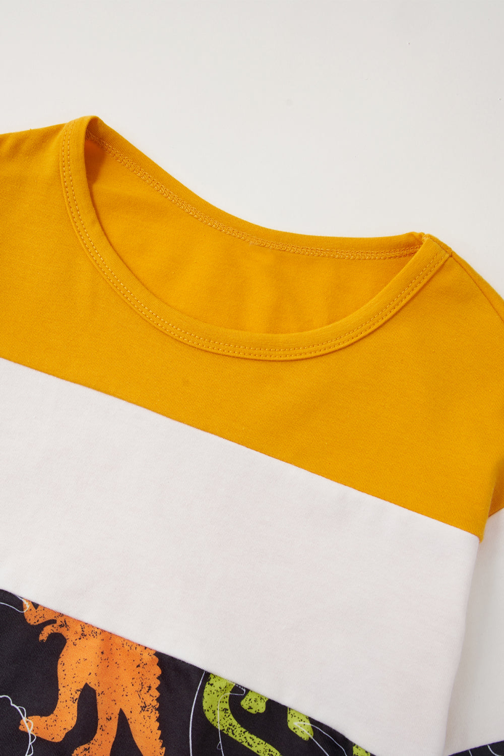 Boys Color Block Top and Pants Set