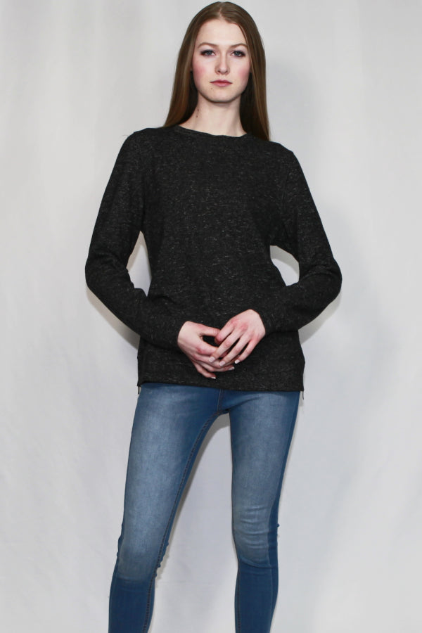 Scoop Neck Sweatshirt