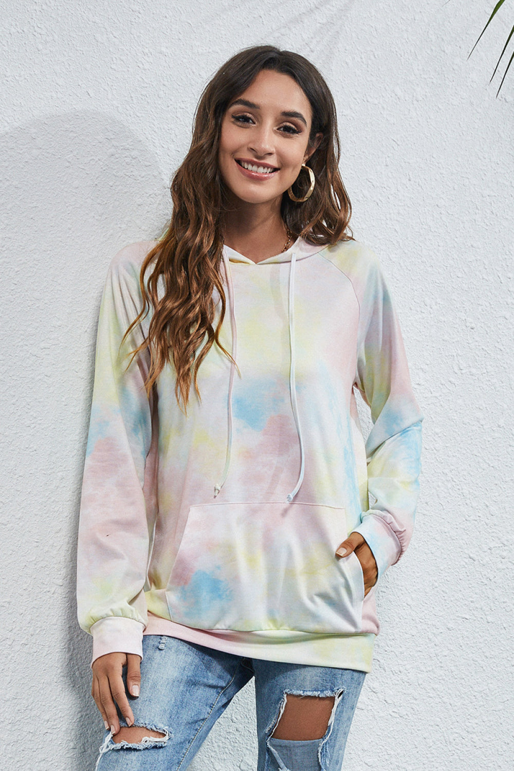 Tie-Dye Drawstrings Hoodie - Absolute Fashion 2020