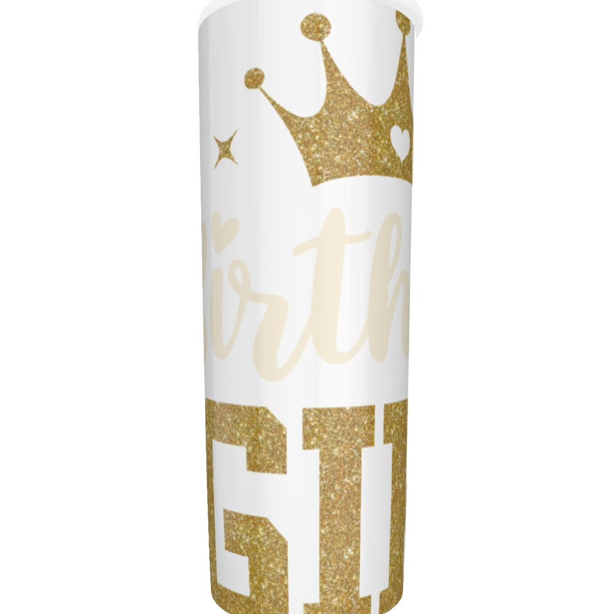 Birthday Girl Tumbler with twinkle surface 20oz