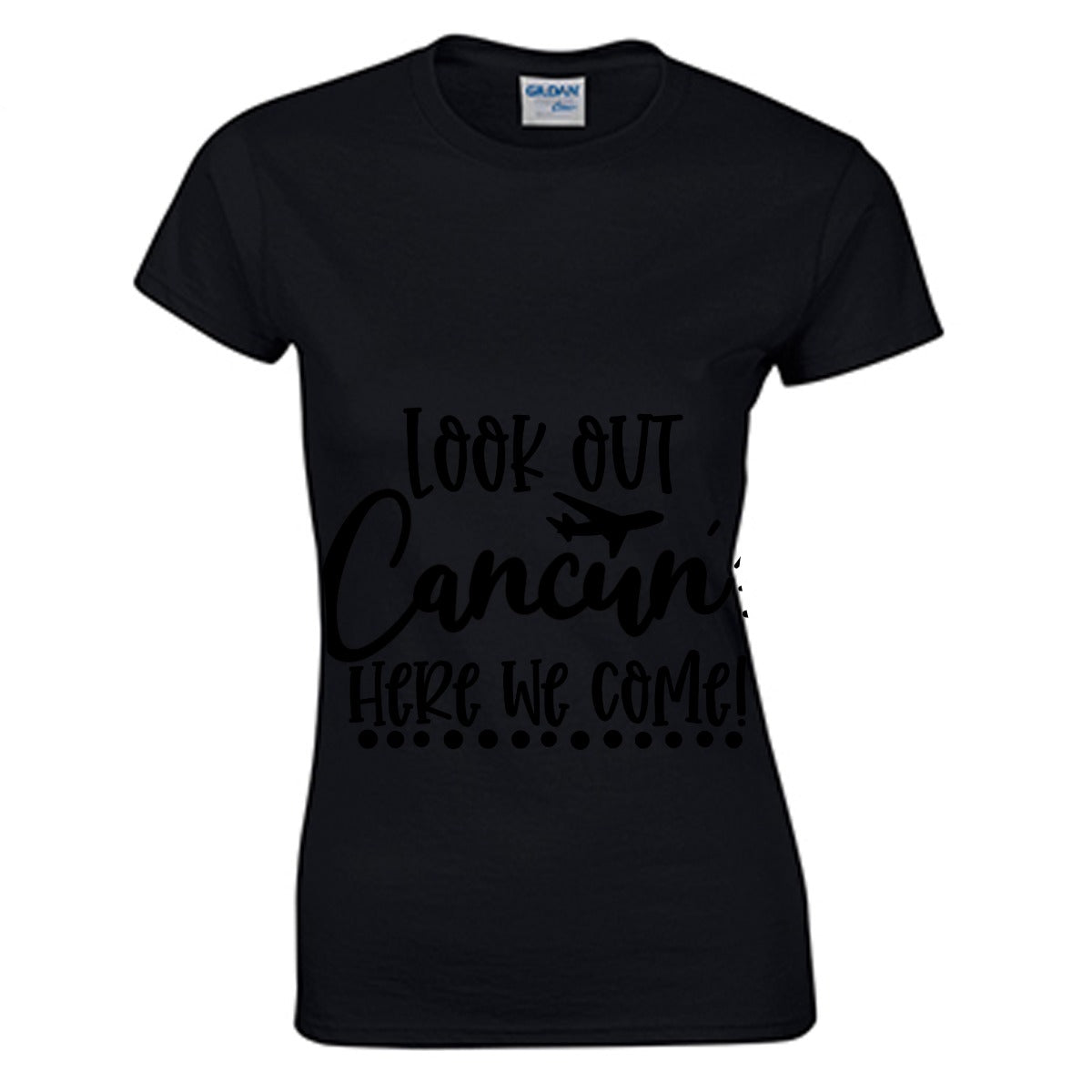 Cancun Women's O-neck T-shirt | Gildan 180GSM Cotton (DTG)