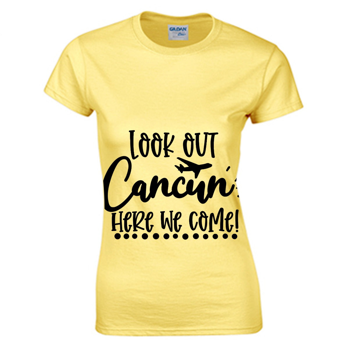 Cancun Women's O-neck T-shirt | Gildan 180GSM Cotton (DTG)