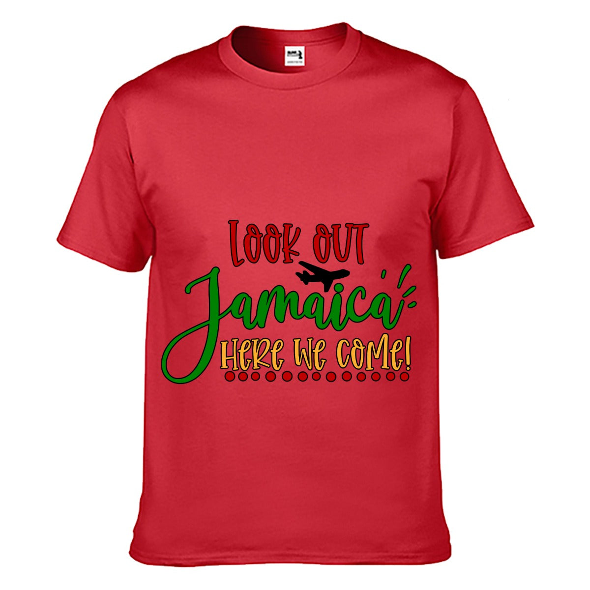 Jamaica Men‘s Crew Neck T-shirt | Gildan 210GSM Cotton (DTG)