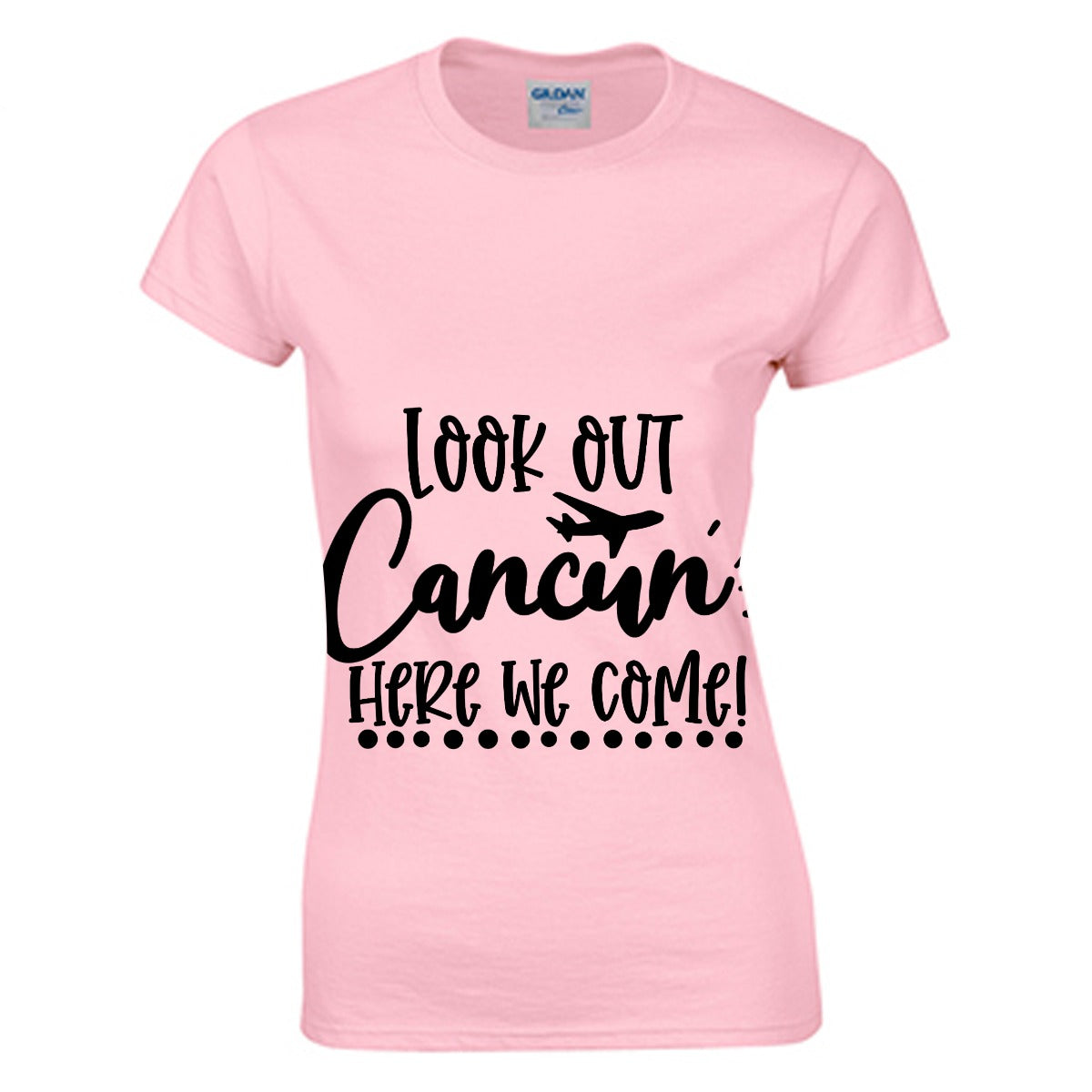 Cancun Women's O-neck T-shirt | Gildan 180GSM Cotton (DTG)