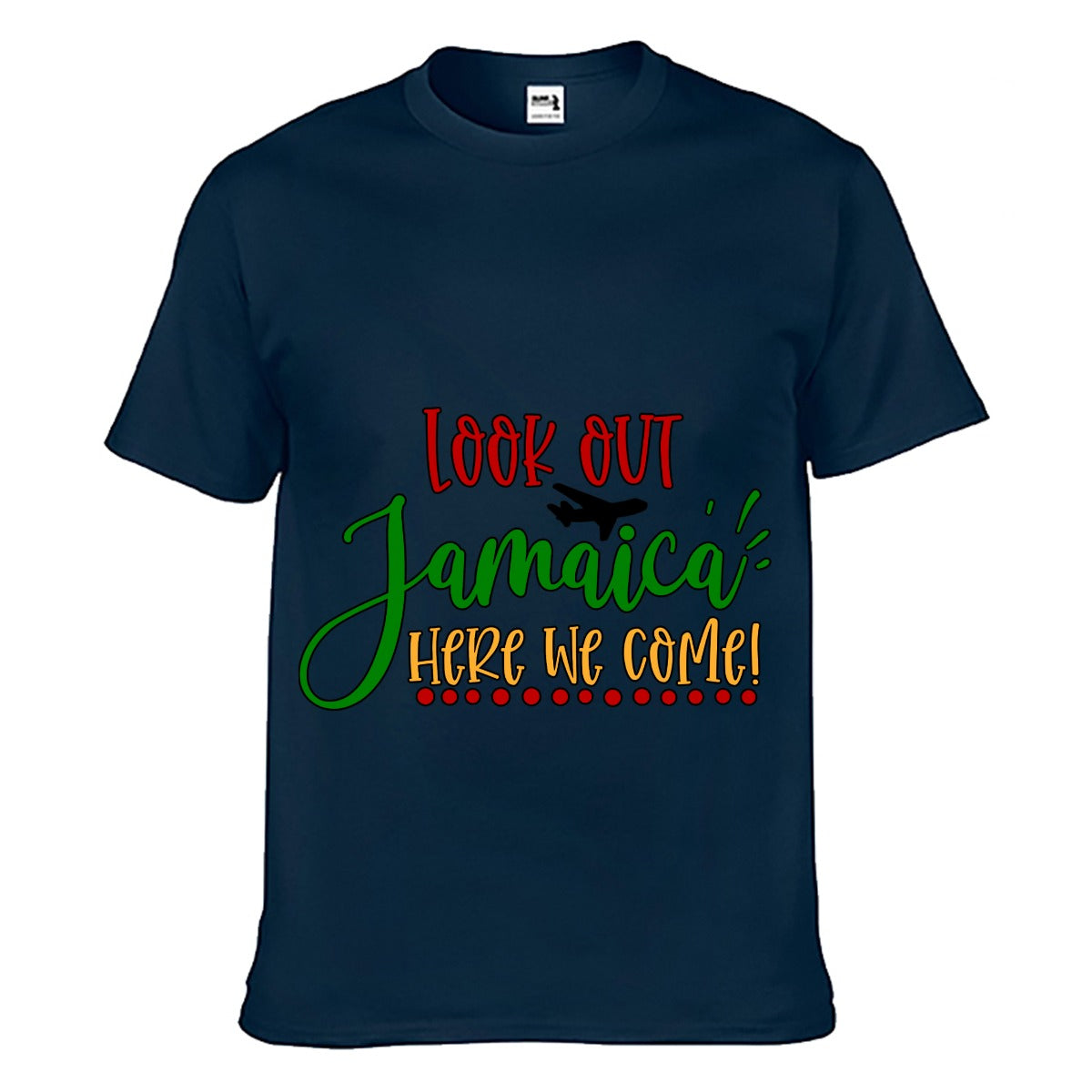 Jamaica Men‘s Crew Neck T-shirt | Gildan 210GSM Cotton (DTG)