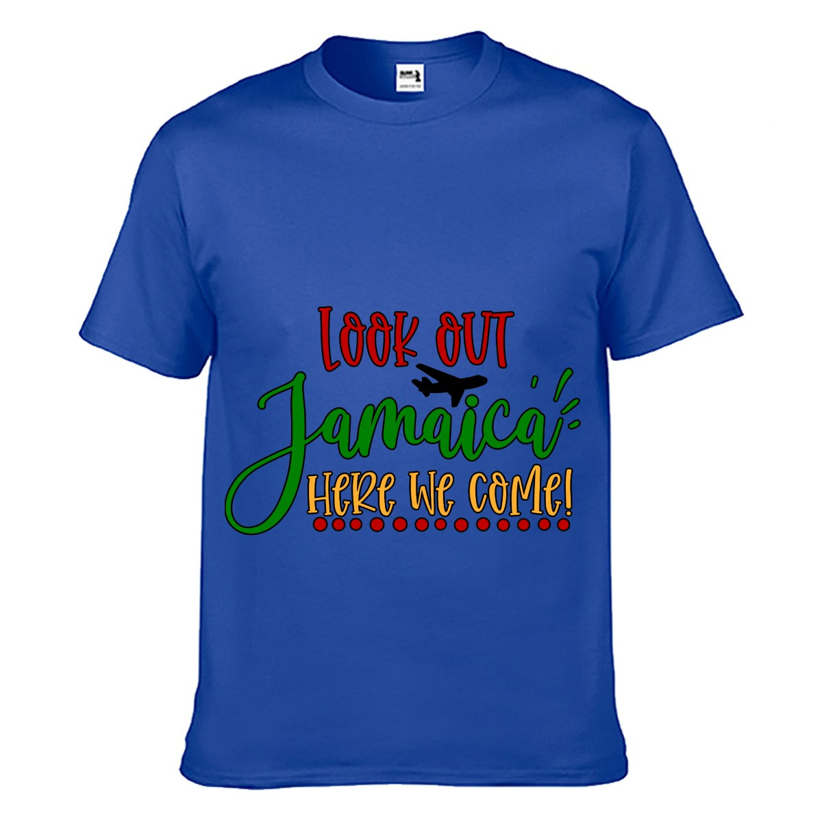 Jamaica Men‘s Crew Neck T-shirt | Gildan 210GSM Cotton (DTG)