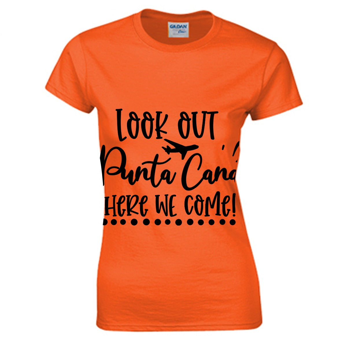 Punta Cana Women's O-neck T-shirt | Gildan 180GSM Cotton (DTG)