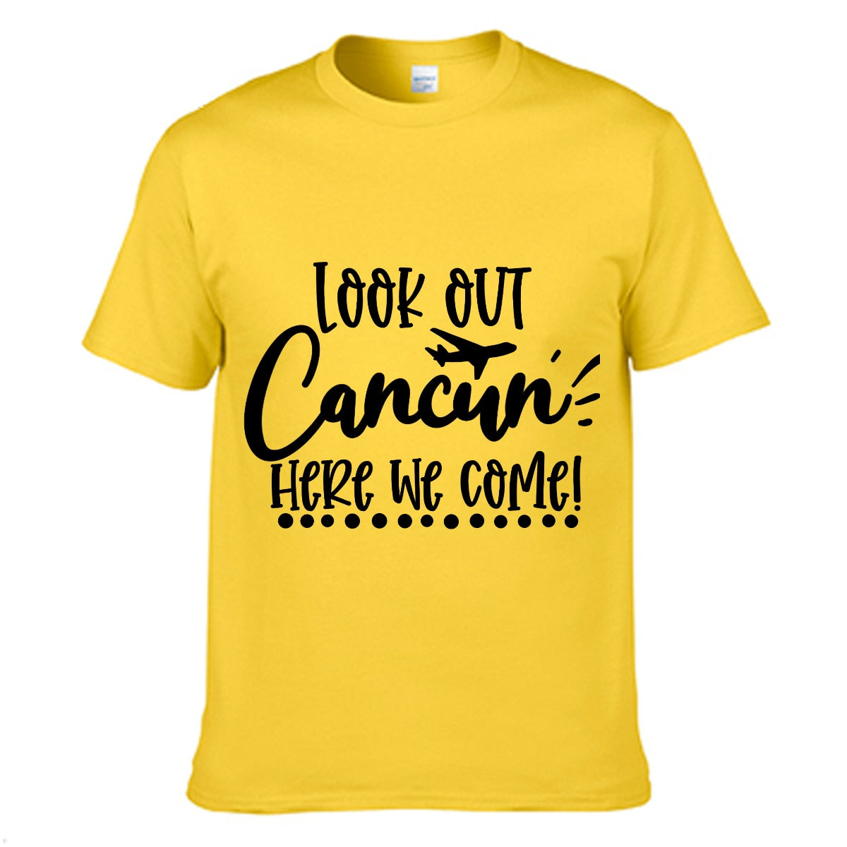 Cancun Men's Round Neck T-shirt | Gildan 150GSM Cotton (DTG)