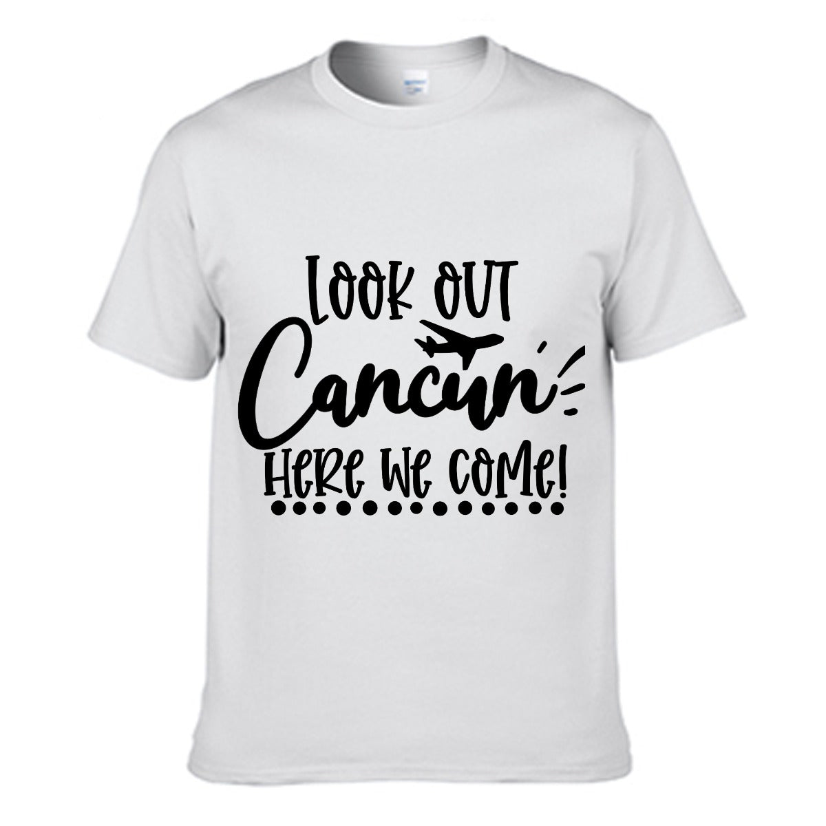 Cancun Men's Round Neck T-shirt | Gildan 150GSM Cotton (DTG)