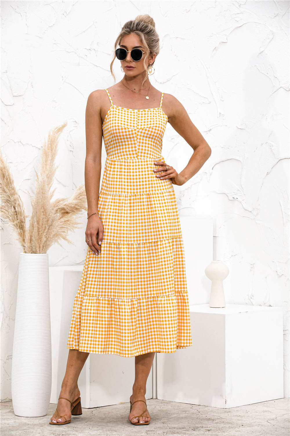 Hammock Backless Tiered Dress - Absolute Fashion 2020