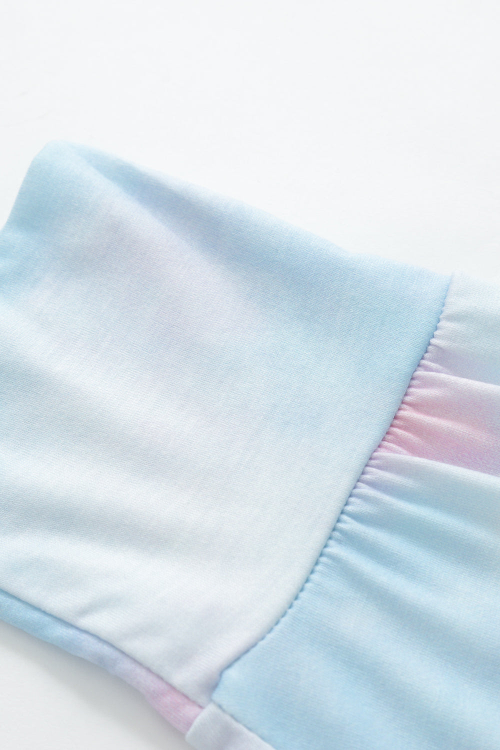 Tie-Dye Boat Neck Batwing Sleeve Tee - Absolute Fashion 2020