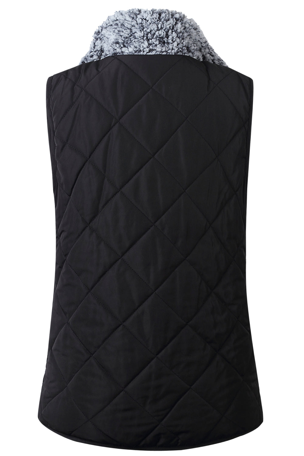 Reversible Sherpa & Puffy Quilted Vest - Absolute Fashion 2020