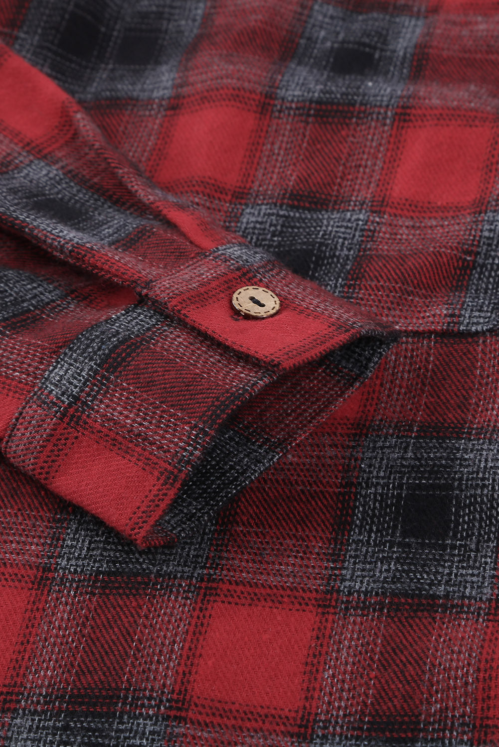 Cotton Blend Plaid Buttoned Shirt - Absolute Fashion 2020