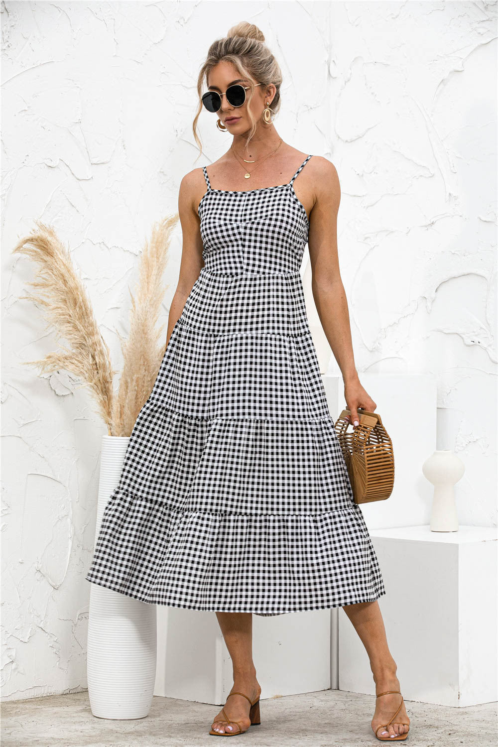Hammock Backless Tiered Dress - Absolute Fashion 2020