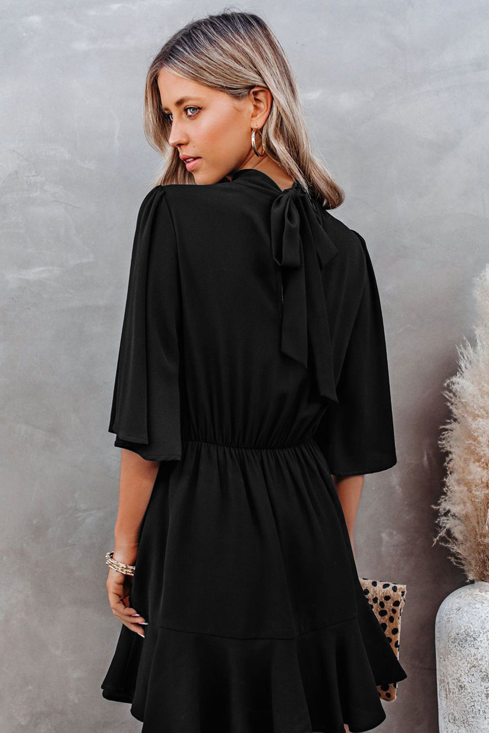 Flowing Keyhole Dress - Absolute Fashion 2020