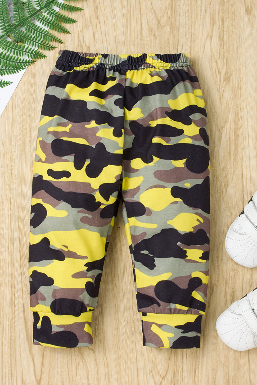 Girls Camouflage Hoodie and Pants Set