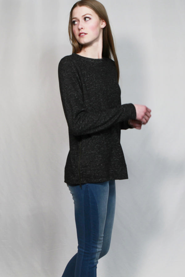 Scoop Neck Sweatshirt