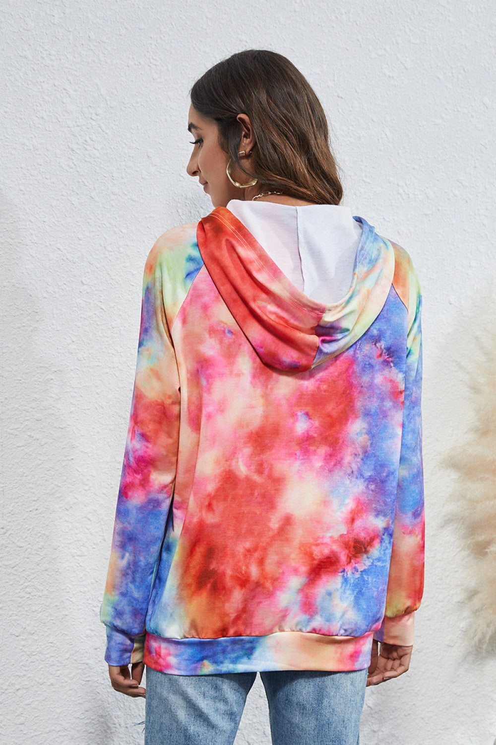 Tie-Dye Drawstrings Hoodie - Absolute Fashion 2020