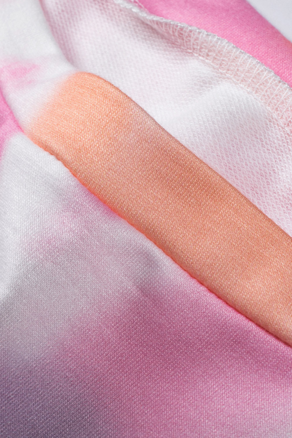 Tie-Dye Boat Neck Batwing Sleeve Tee - Absolute Fashion 2020