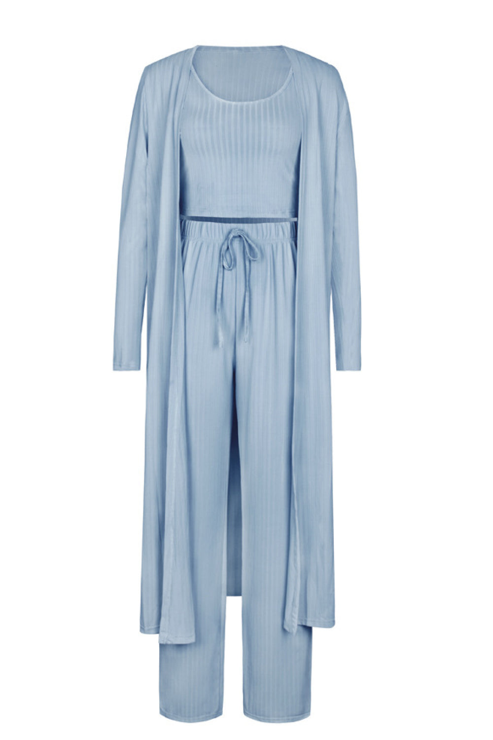 Tank Top, Wide Pants and Cover Set - Absolute Fashion 2020