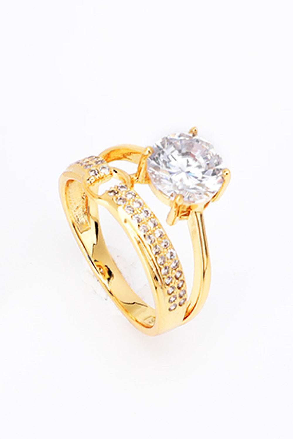 Sparkling Cubic Zirconia Ring