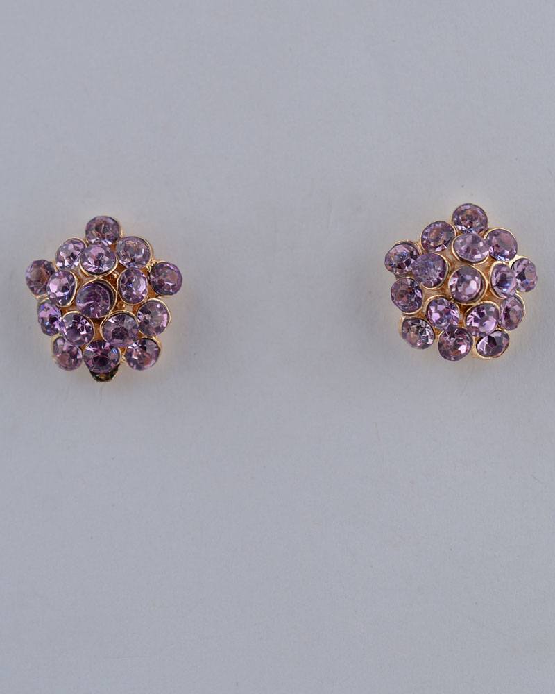 Rhinestone Stud Earrings - Absolute Fashion 2020