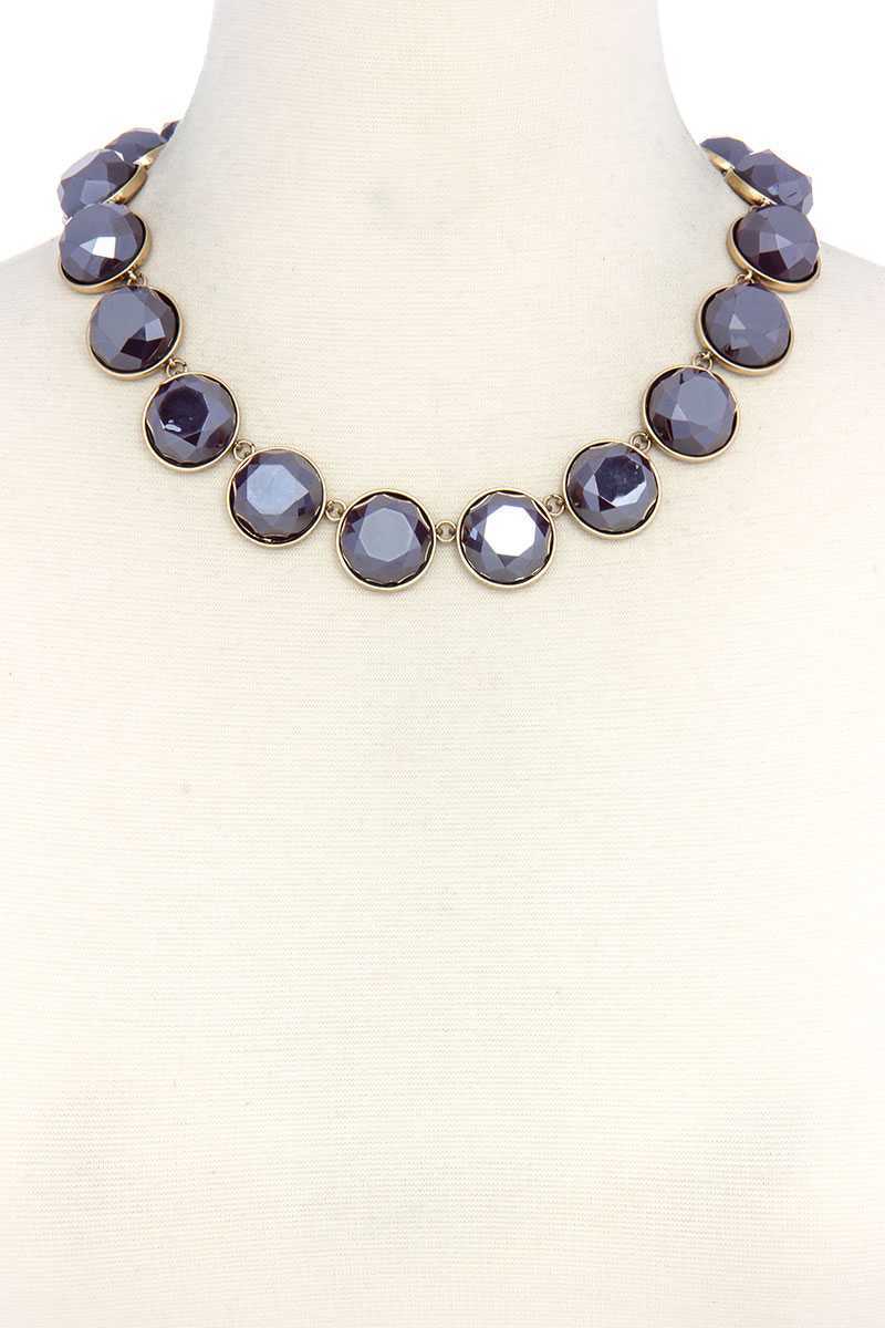 Circle Bead Short Necklace - Absolute Fashion 2020