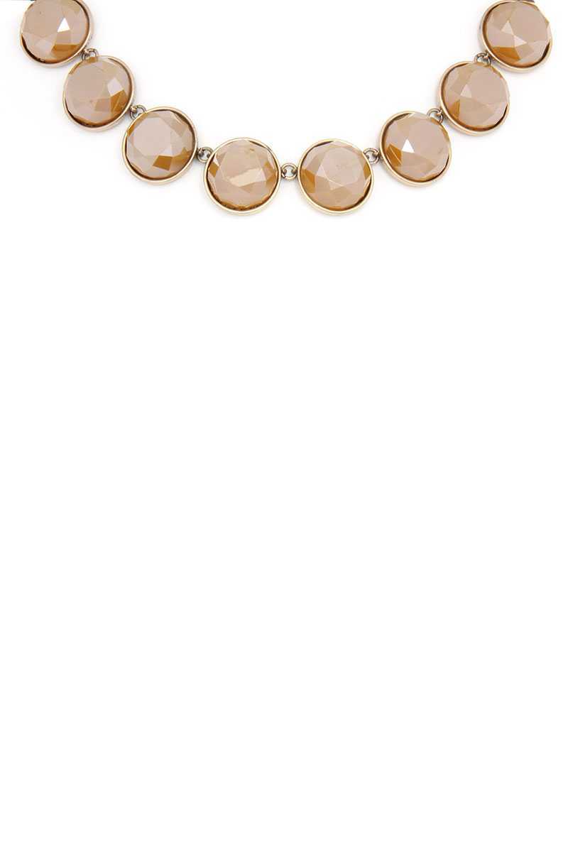Circle Bead Short Necklace - Absolute Fashion 2020