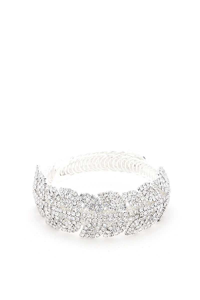 Flexible Rhinestone Bracelet - Absolute Fashion 2020