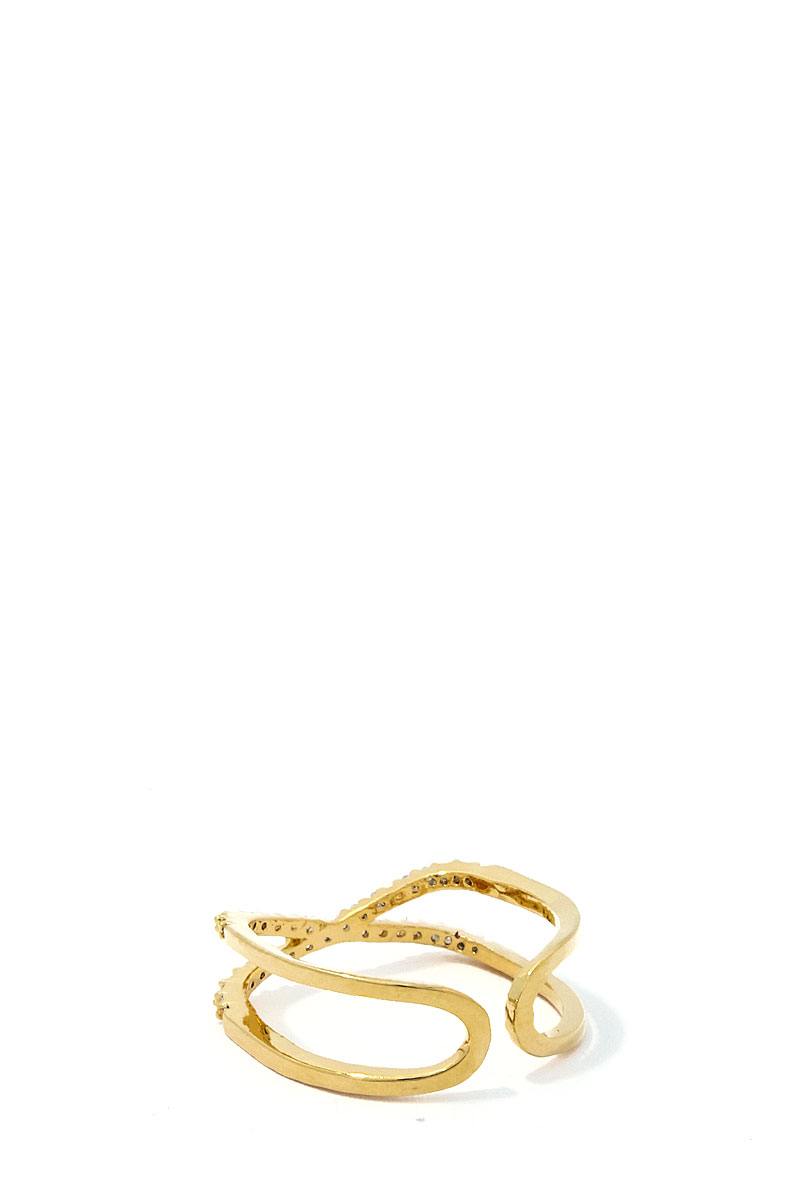 Fashion Rhinestone Zirconia Crown Ring - Absolute Fashion 2020