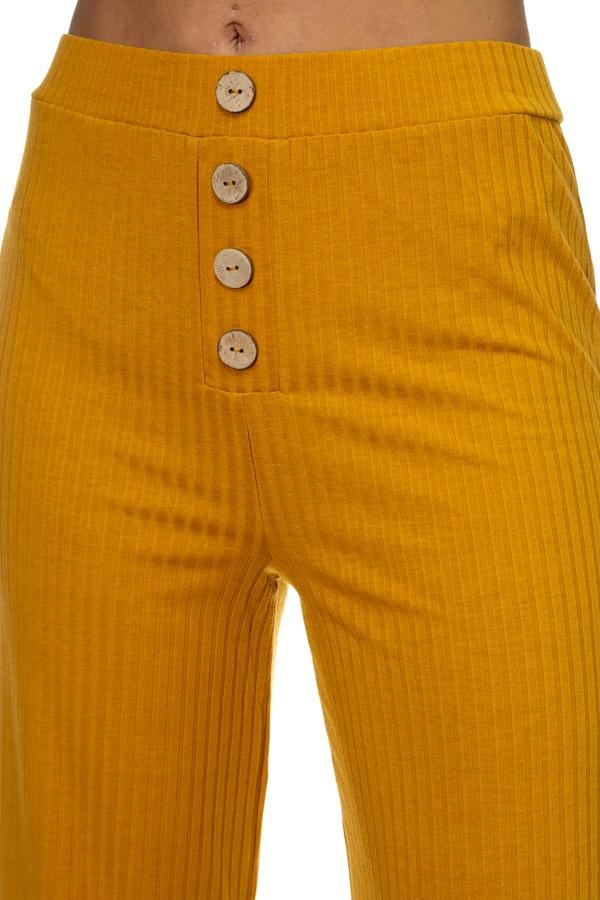 Ribbed Button Tank Top & Wide Leg Pants - Absolute Fashion 2020