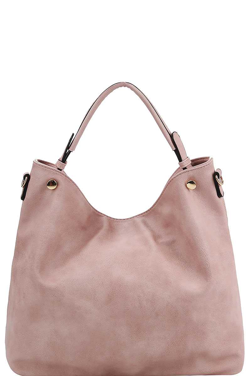 Stylish Modern Mesh Front Hobo Bag With Long Strap - Absolute Fashion 2020