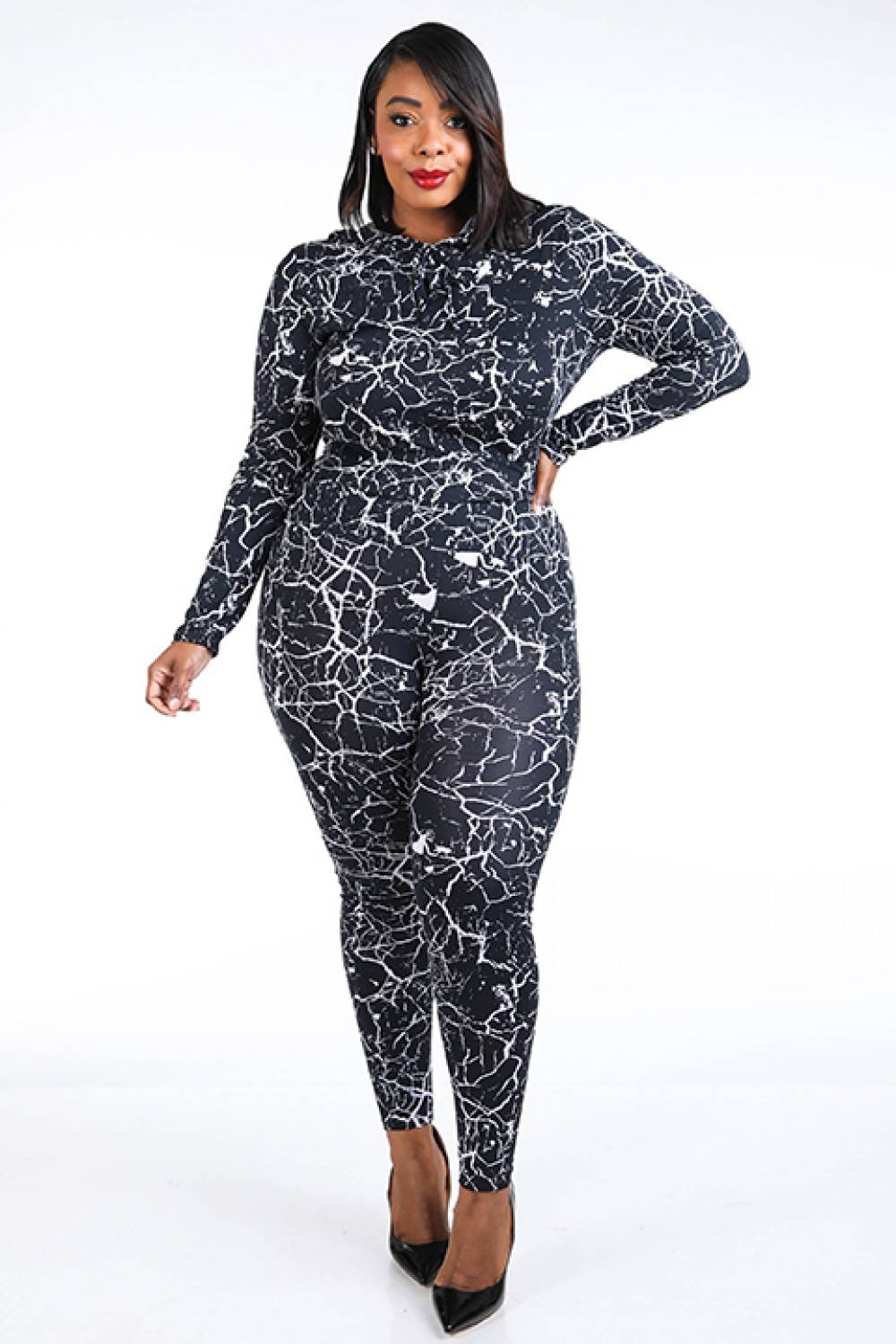 Hoodie Top & Leggings Set - Absolute Fashion 2020