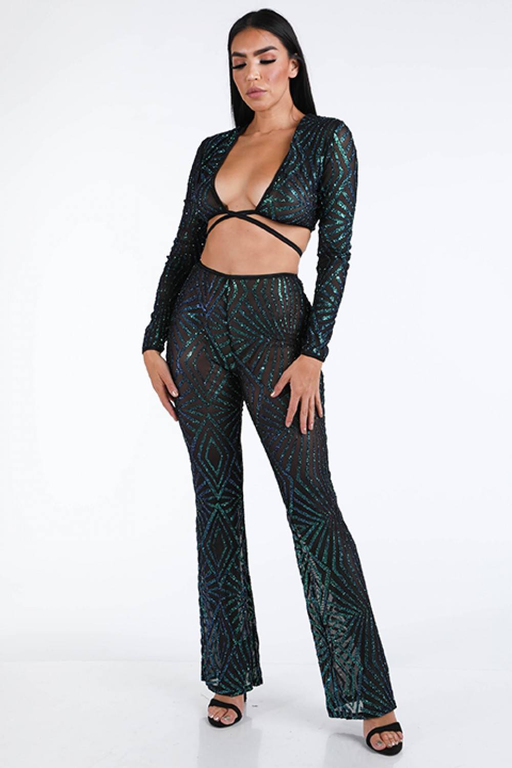 Glitter Pants Set - Absolute Fashion 2020