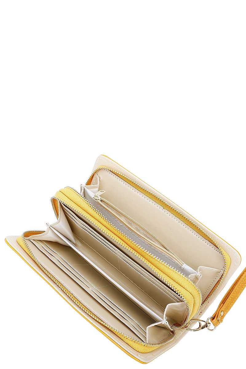 Fashion Solid Color Long Wallet - Absolute Fashion 2020