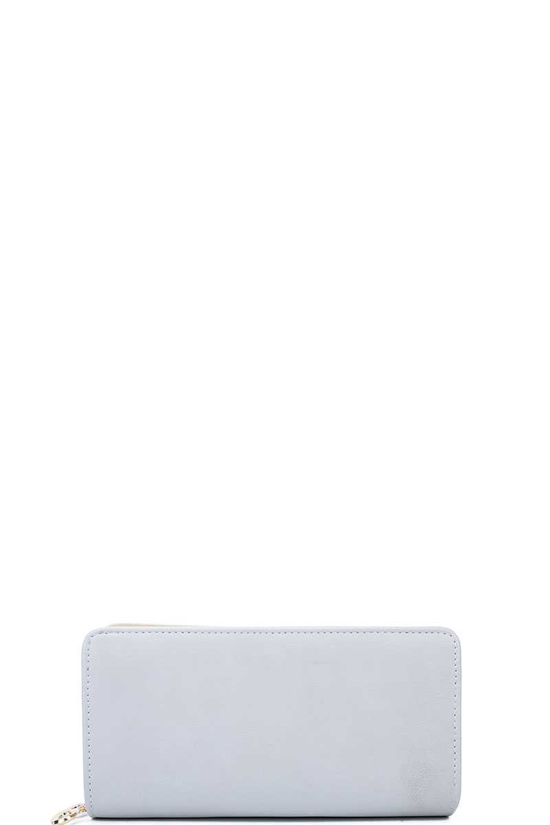 Fashion Solid Color Long Wallet - Absolute Fashion 2020