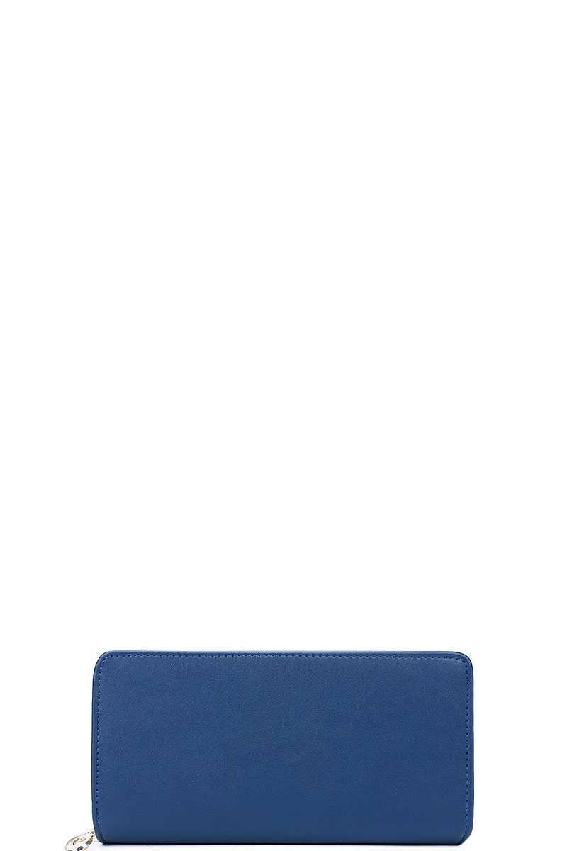 Fashion Solid Color Long Wallet - Absolute Fashion 2020