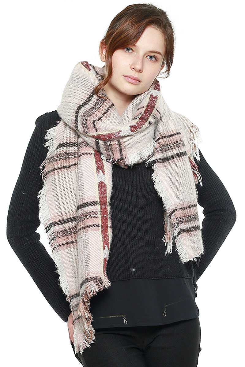 Soft Plaid Check Scarf - Absolute Fashion 2020