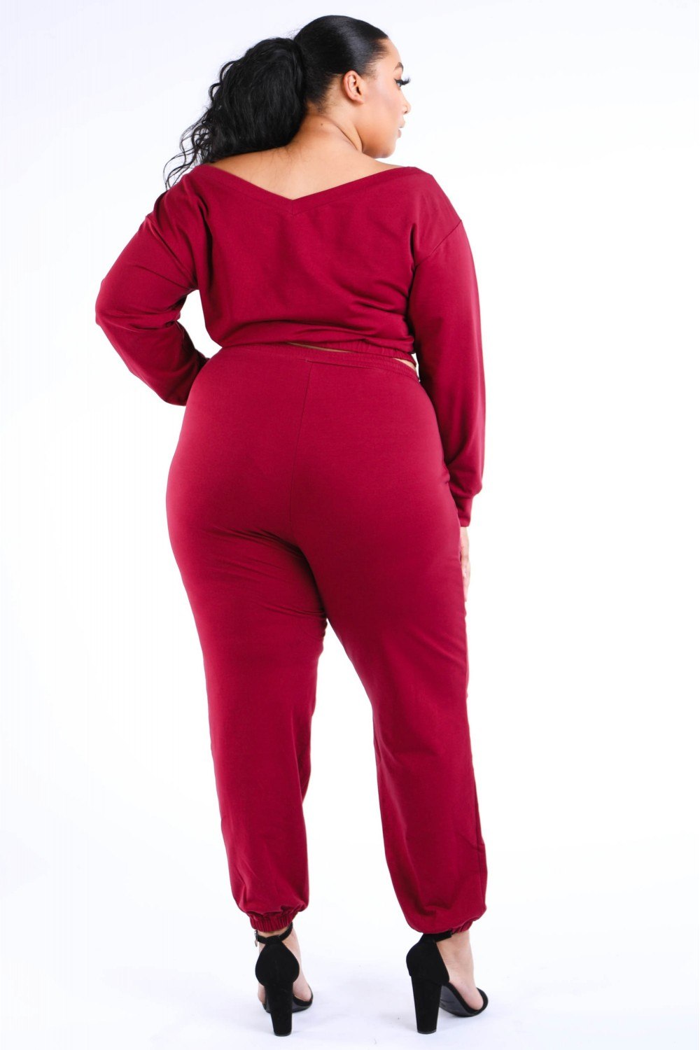 Casual Crop Jogger Set - Absolute Fashion 2020