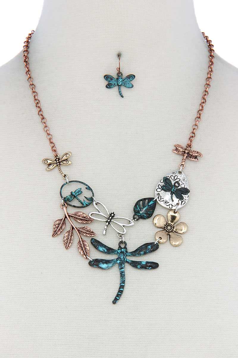 Dragonfly Bib Necklace - Absolute Fashion 2020