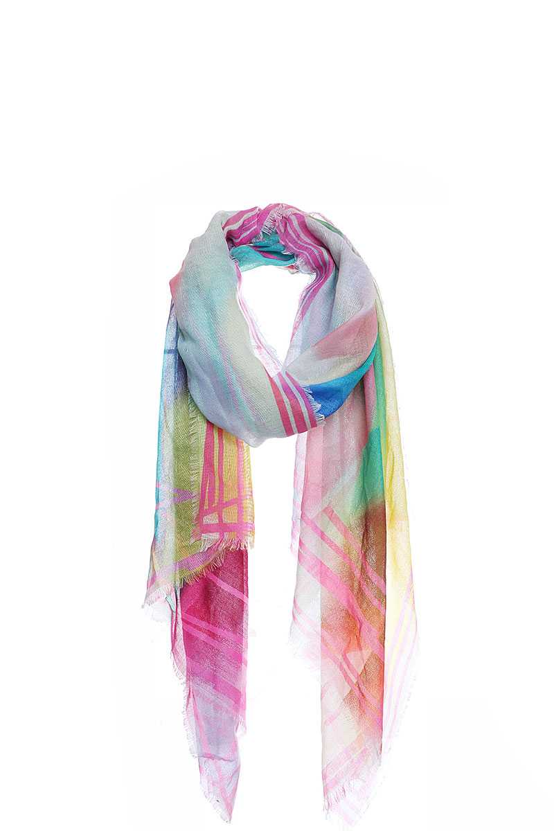 Soft Stylish Rainbow Color Scarf - Absolute Fashion 2020