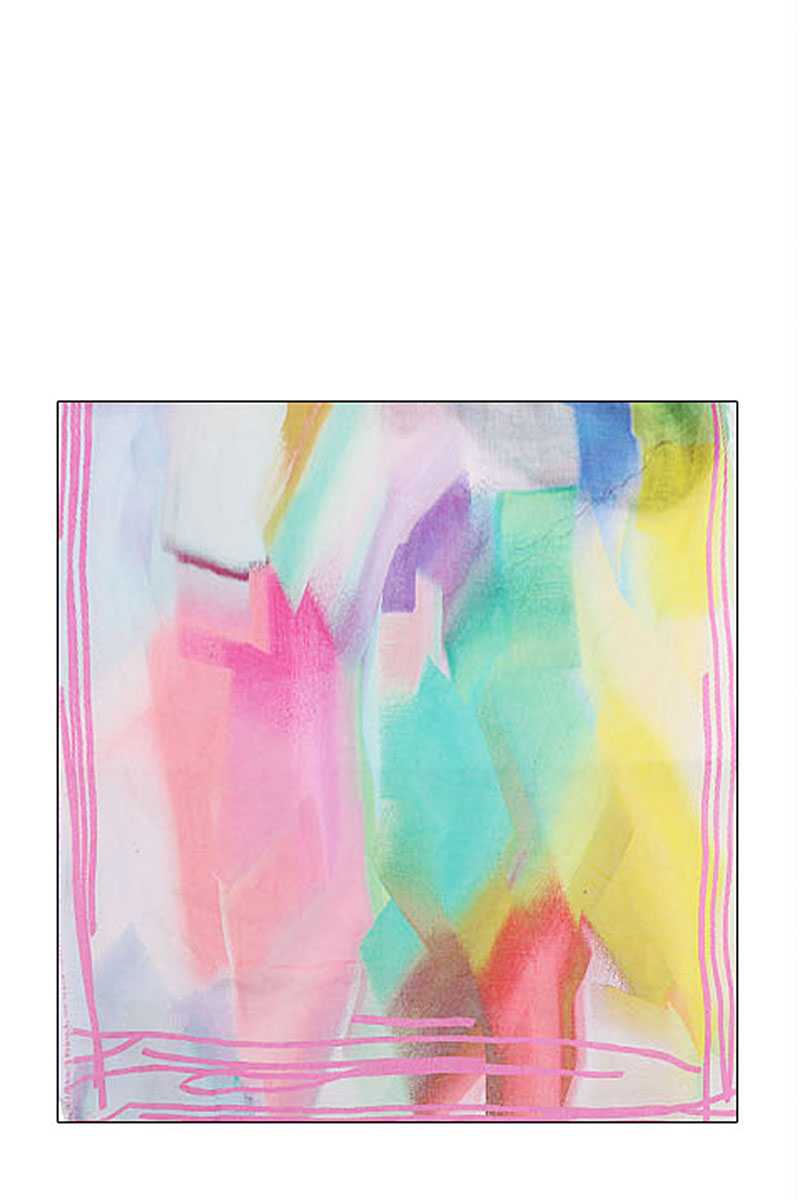 Soft Stylish Rainbow Color Scarf - Absolute Fashion 2020