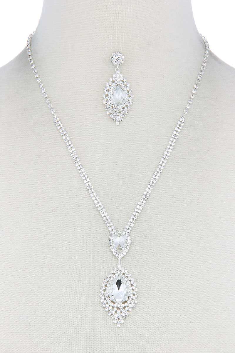 Rhinestone Necklace - Absolute Fashion 2020