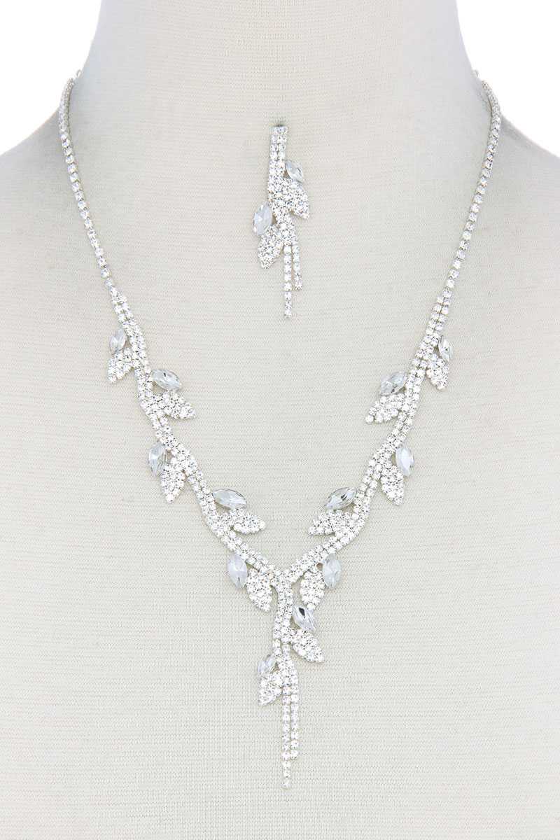 Rhinestone Necklace - Absolute Fashion 2020