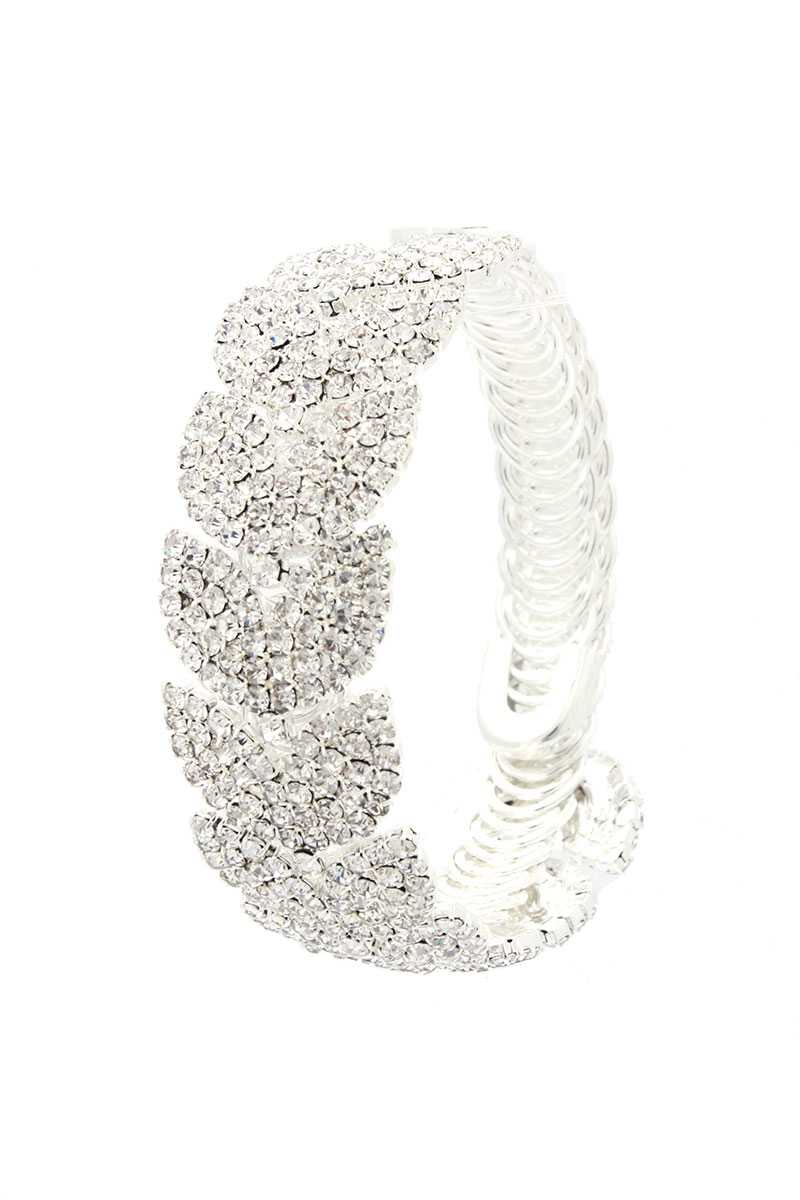 Flexible Rhinestone Bracelet - Absolute Fashion 2020